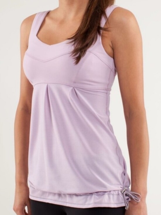 lululemon athletica Tops - Lululemon Lilac Activewear Tank Top Sz-8